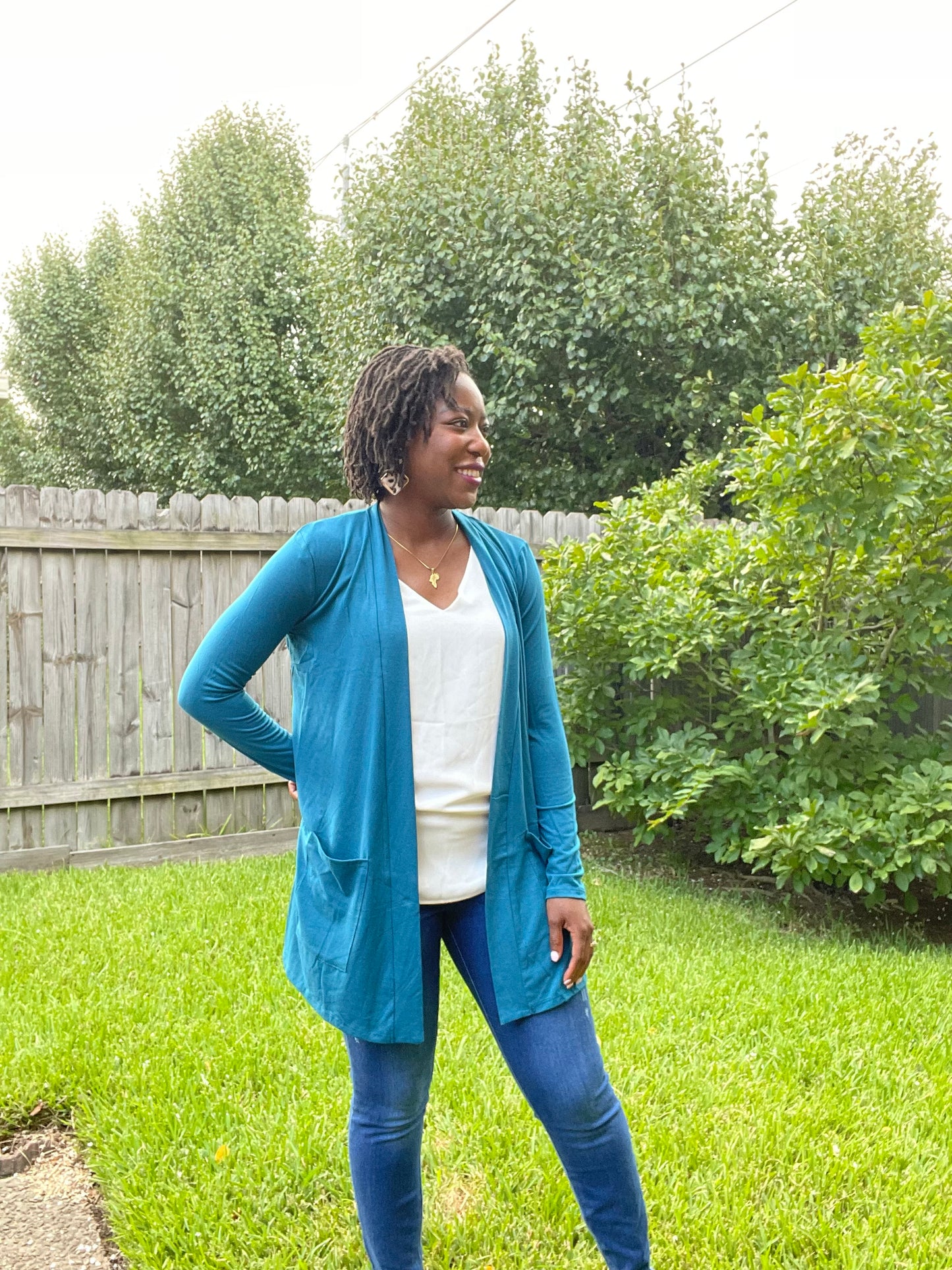 Everyday Button Free Cardigan