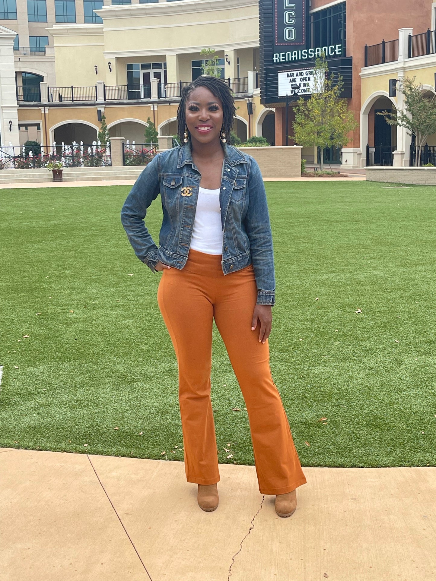 Mustard Yoga Pants
