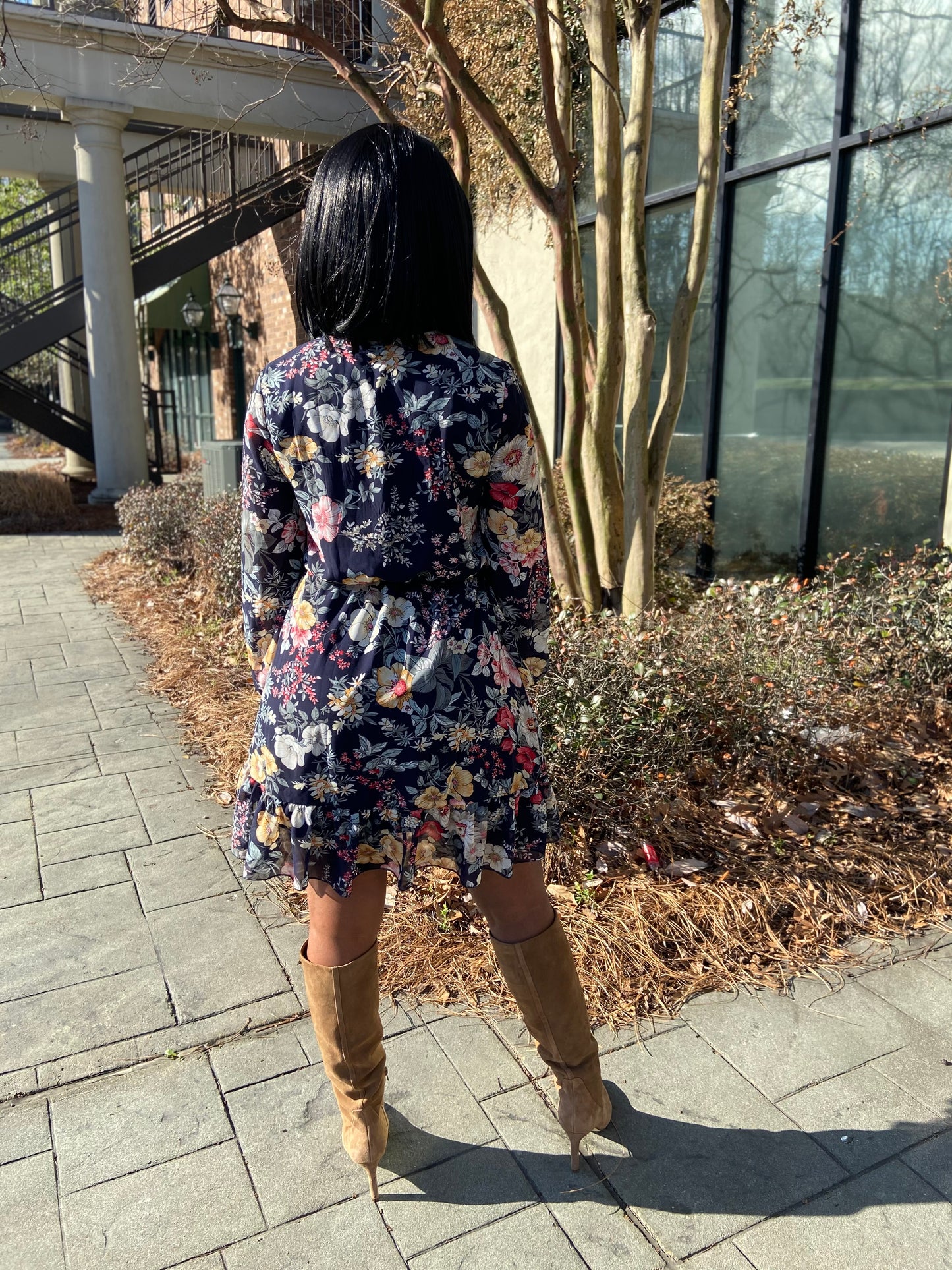 Flirty Floral Dress