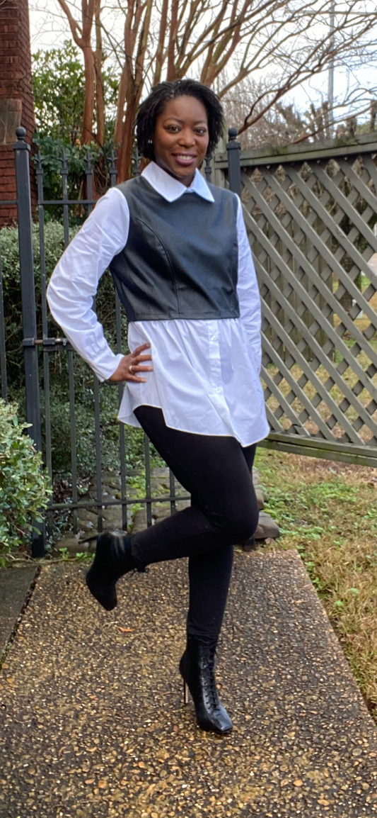 90s Shirt and Vest Combo