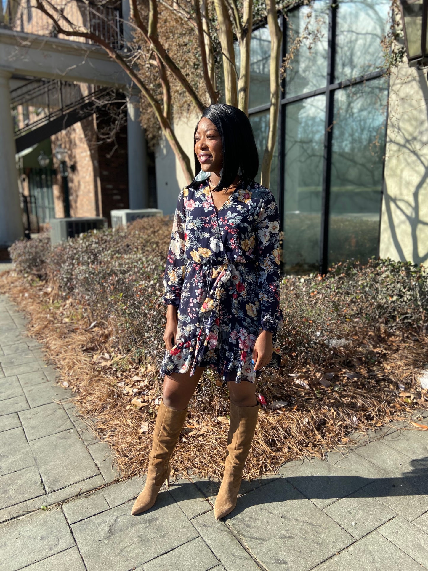 Flirty Floral Dress