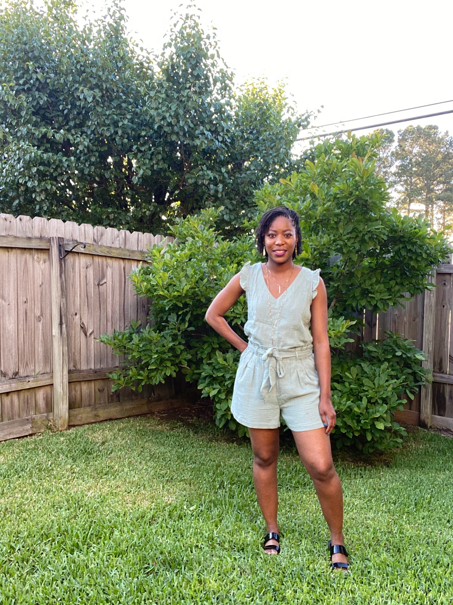 Sage Green Short Set